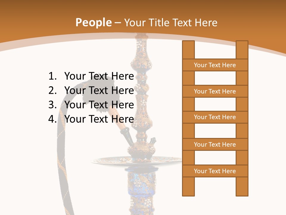 Shisha Harmful Persian PowerPoint Template