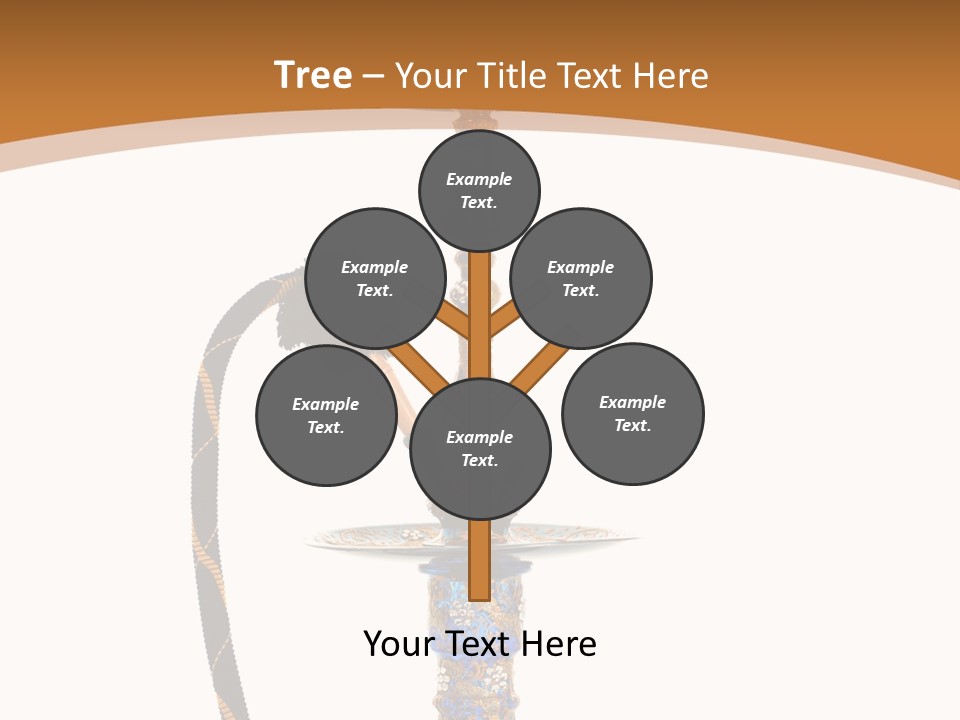 Shisha Harmful Persian PowerPoint Template