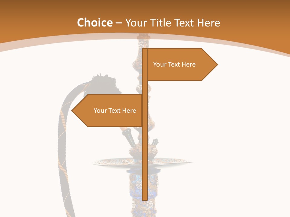 Shisha Harmful Persian PowerPoint Template