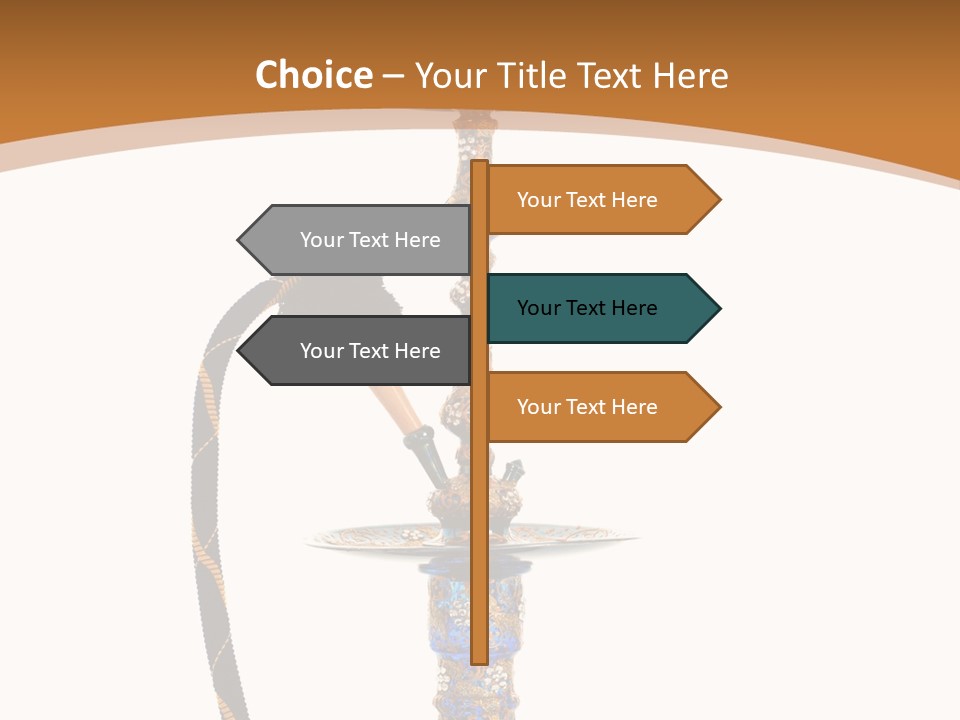 Shisha Harmful Persian PowerPoint Template
