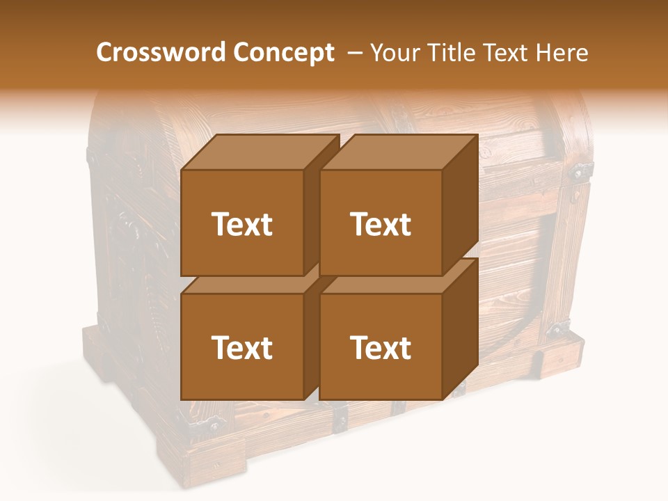 Isolated Wood Old PowerPoint Template