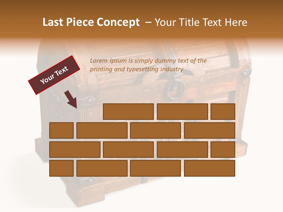Isolated Wood Old PowerPoint Template