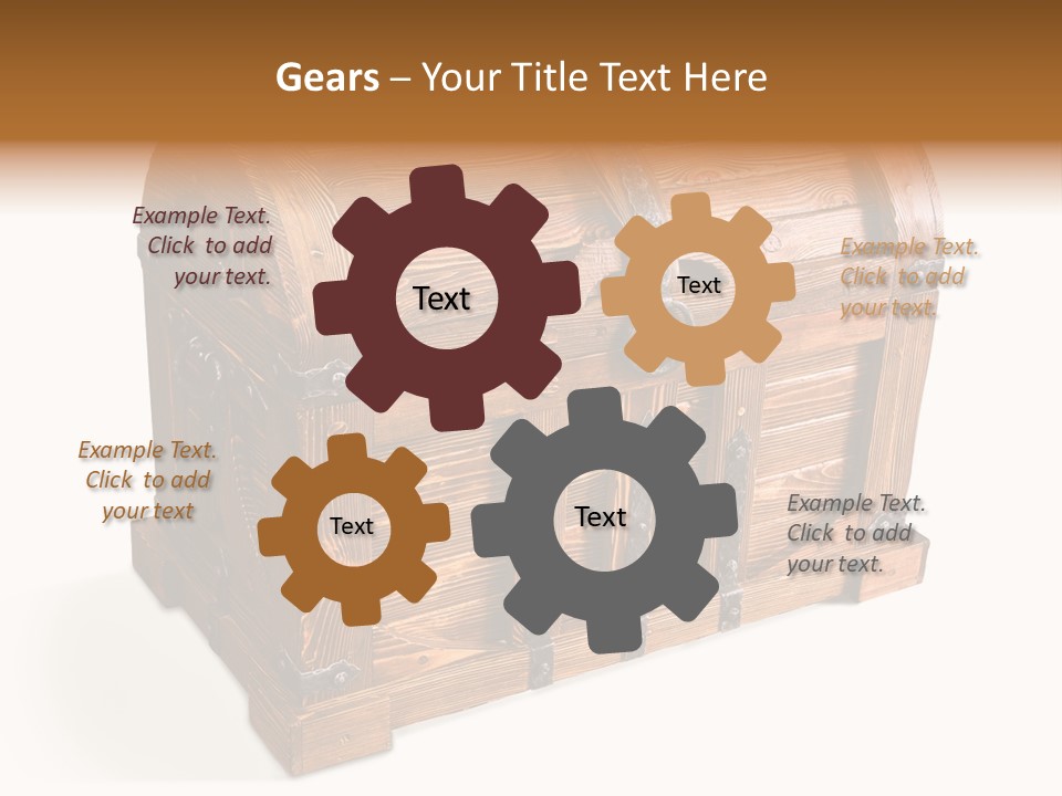 Isolated Wood Old PowerPoint Template