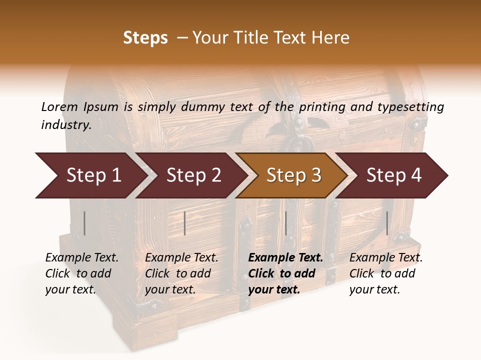 Isolated Wood Old PowerPoint Template