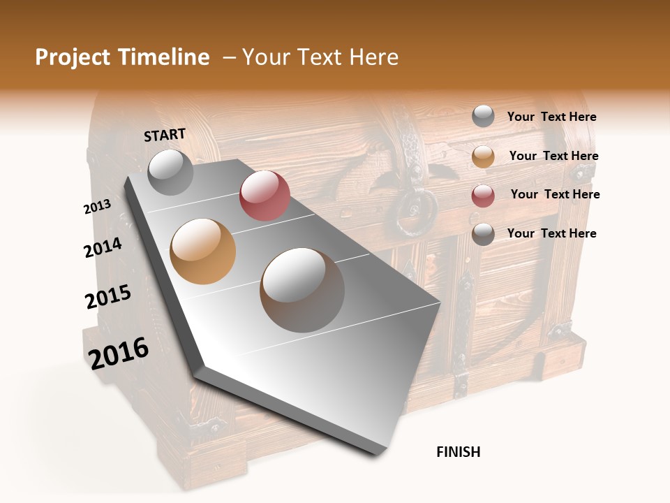 Isolated Wood Old PowerPoint Template