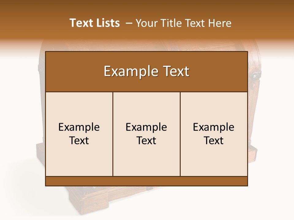 Isolated Wood Old PowerPoint Template