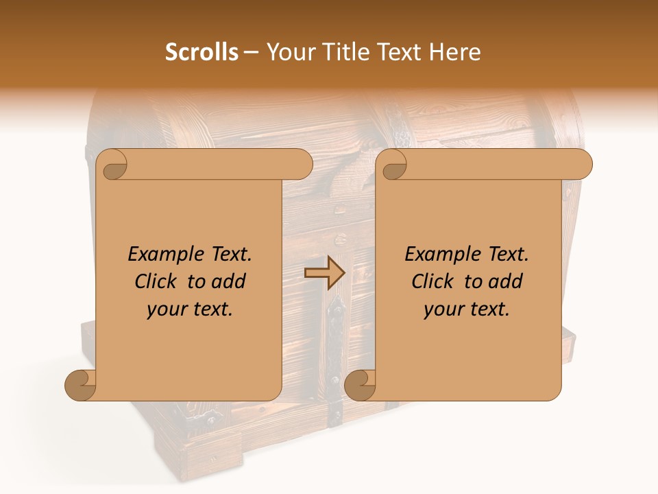 Isolated Wood Old PowerPoint Template