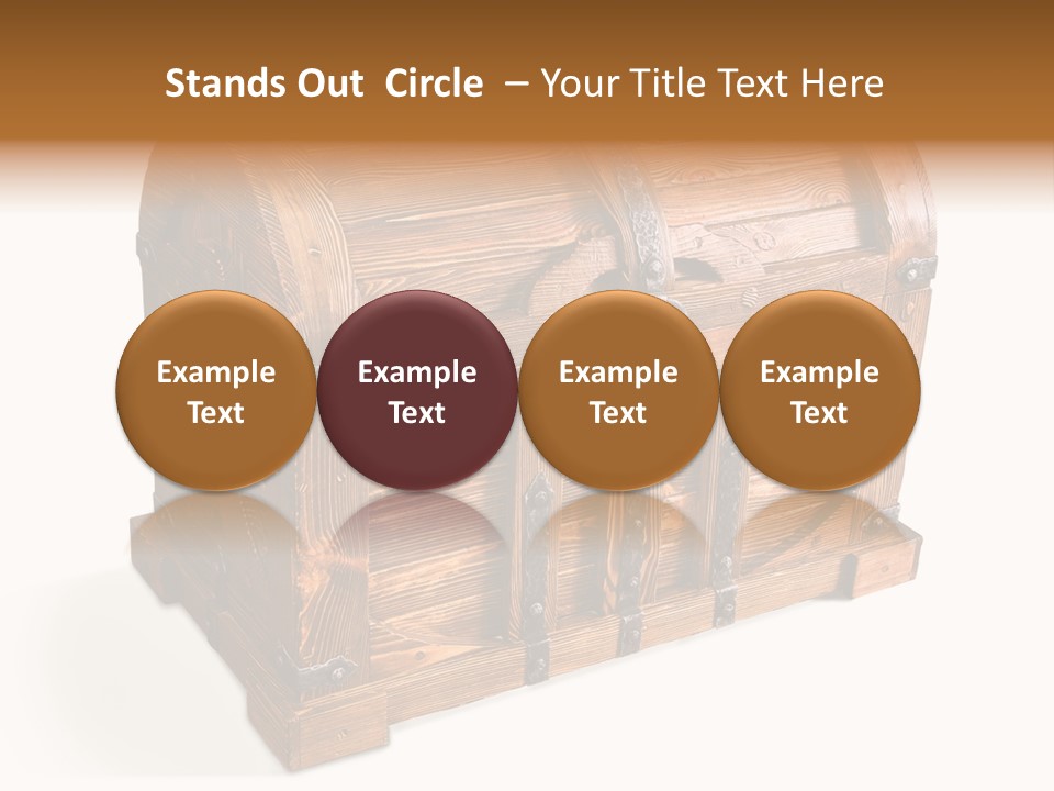 Isolated Wood Old PowerPoint Template