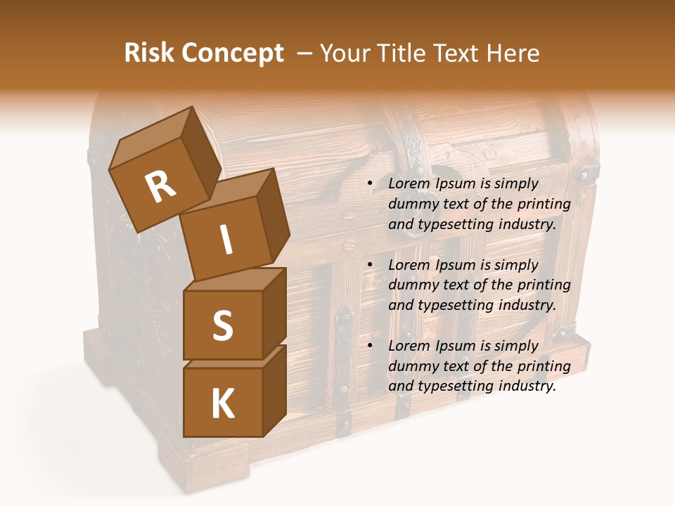 Isolated Wood Old PowerPoint Template