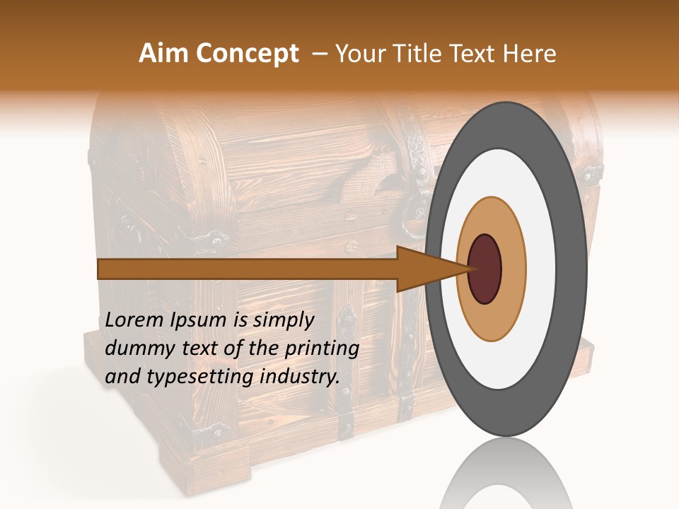 Isolated Wood Old PowerPoint Template