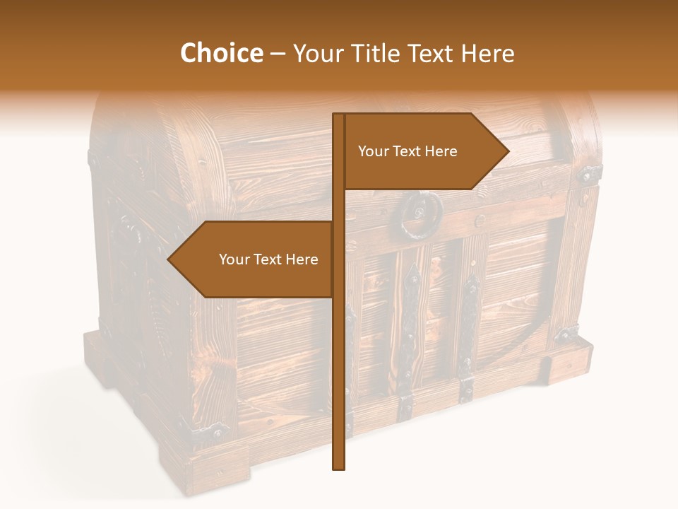 Isolated Wood Old PowerPoint Template