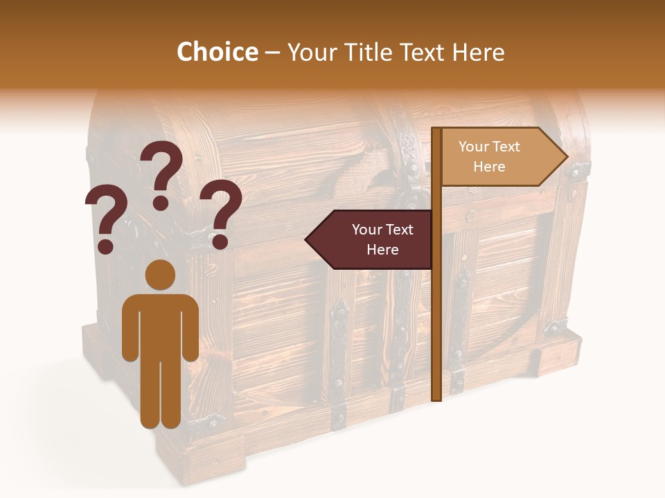 Isolated Wood Old PowerPoint Template