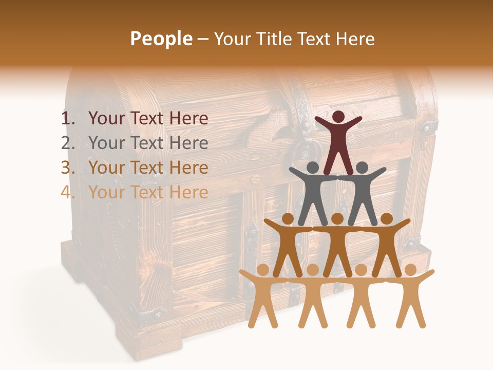 Isolated Wood Old PowerPoint Template