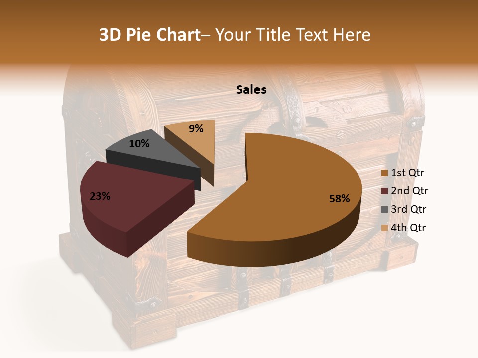 Isolated Wood Old PowerPoint Template