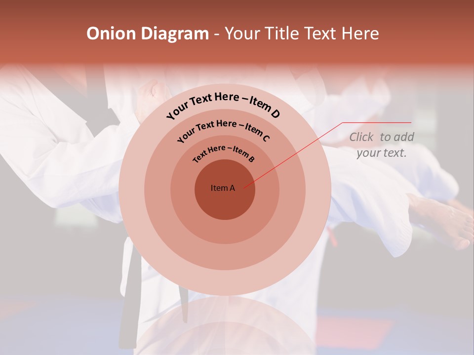 Arts Taekwondo Personal Trainer PowerPoint Template