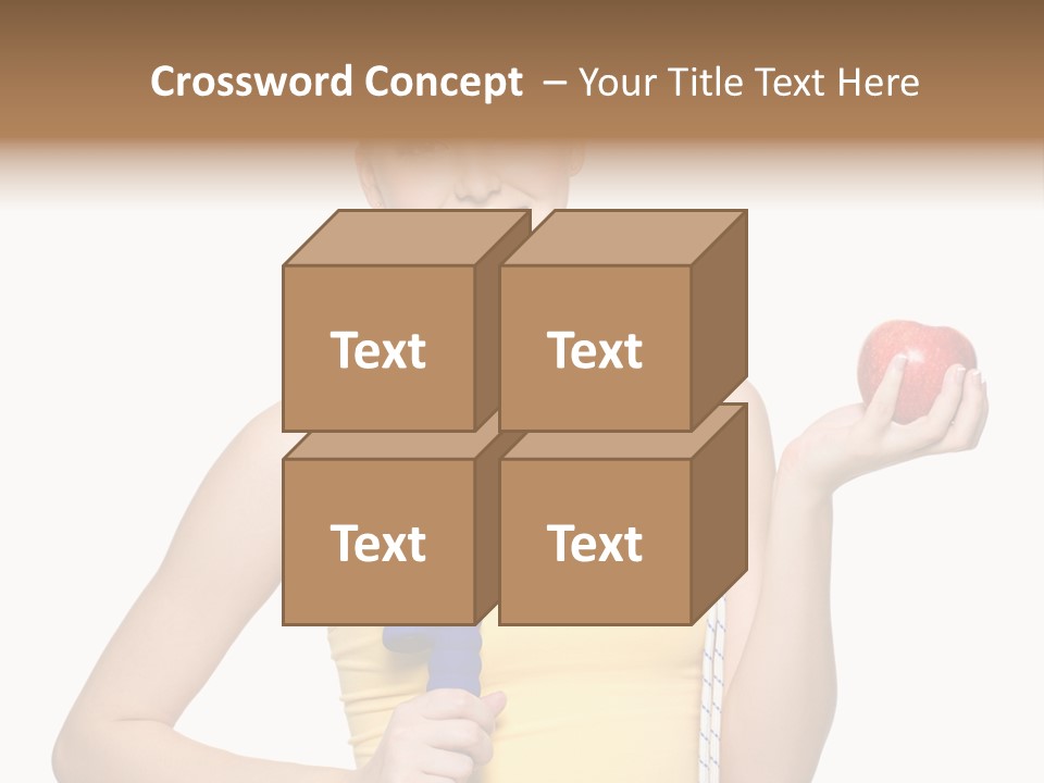 Portrait Lifestyle Joyful PowerPoint Template