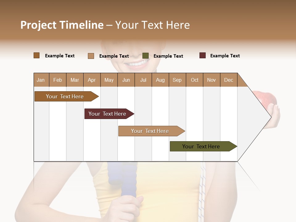 Portrait Lifestyle Joyful PowerPoint Template