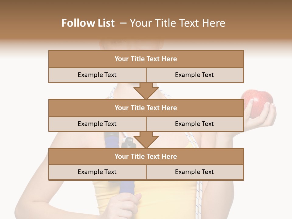Portrait Lifestyle Joyful PowerPoint Template