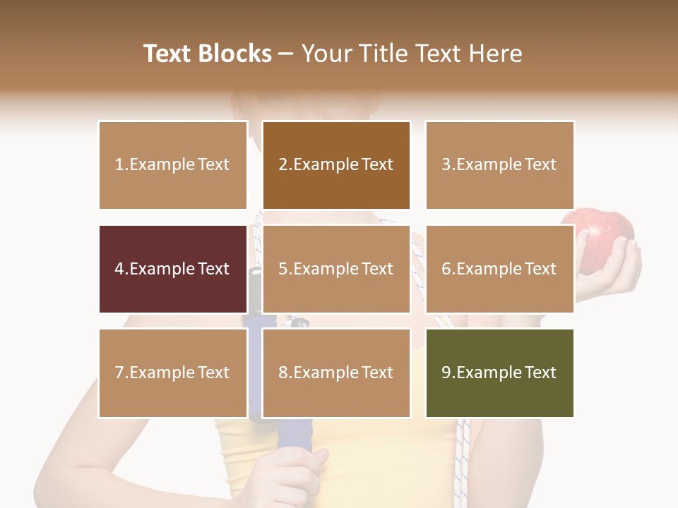 Portrait Lifestyle Joyful PowerPoint Template