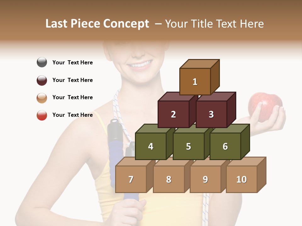 Portrait Lifestyle Joyful PowerPoint Template