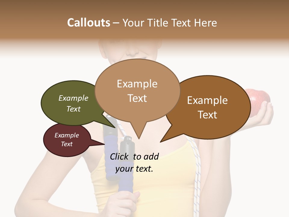 Portrait Lifestyle Joyful PowerPoint Template