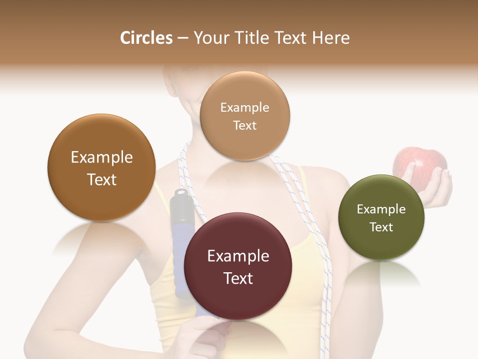 Portrait Lifestyle Joyful PowerPoint Template