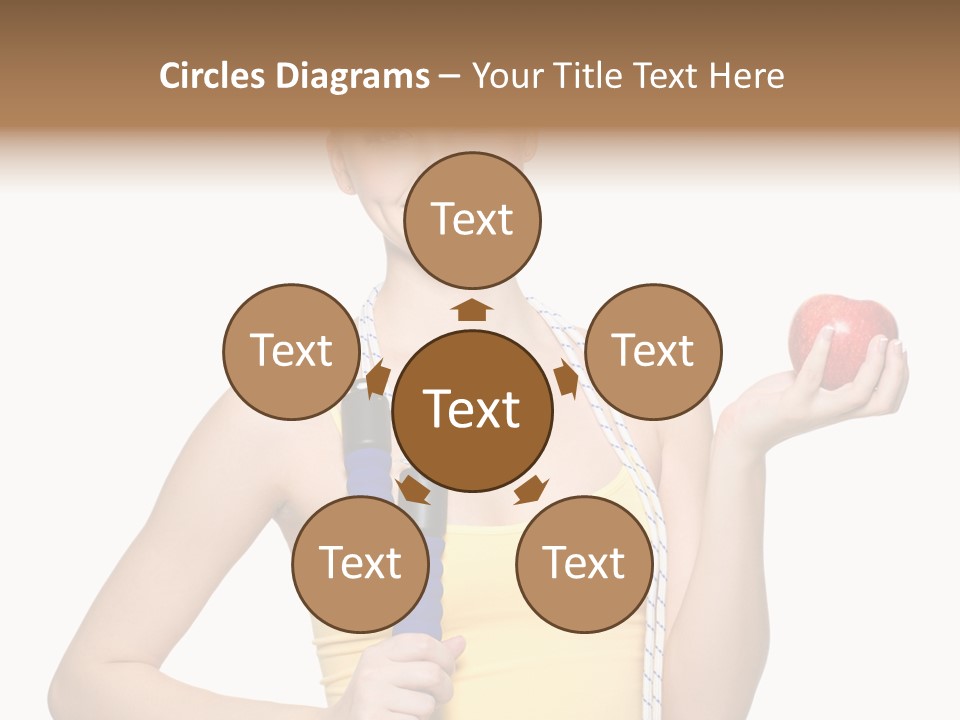 Portrait Lifestyle Joyful PowerPoint Template