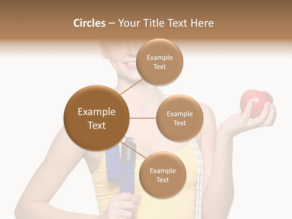 Portrait Lifestyle Joyful PowerPoint Template