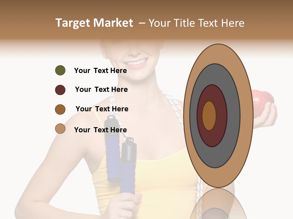 Portrait Lifestyle Joyful PowerPoint Template