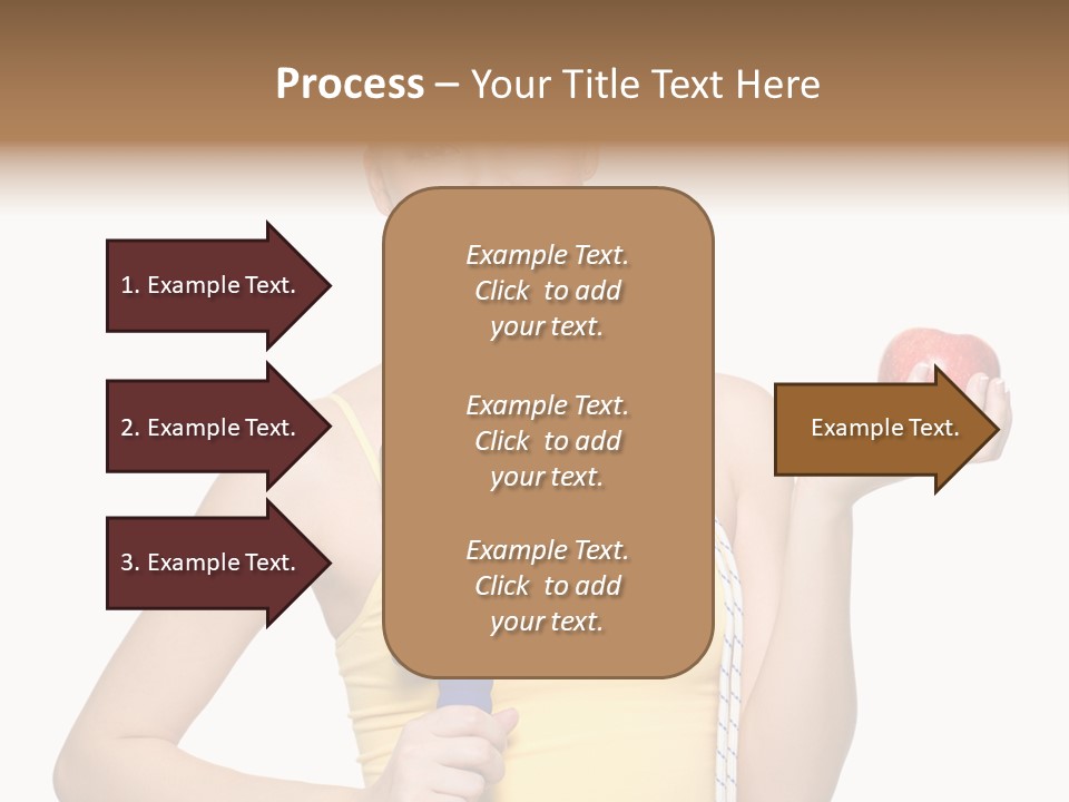 Portrait Lifestyle Joyful PowerPoint Template