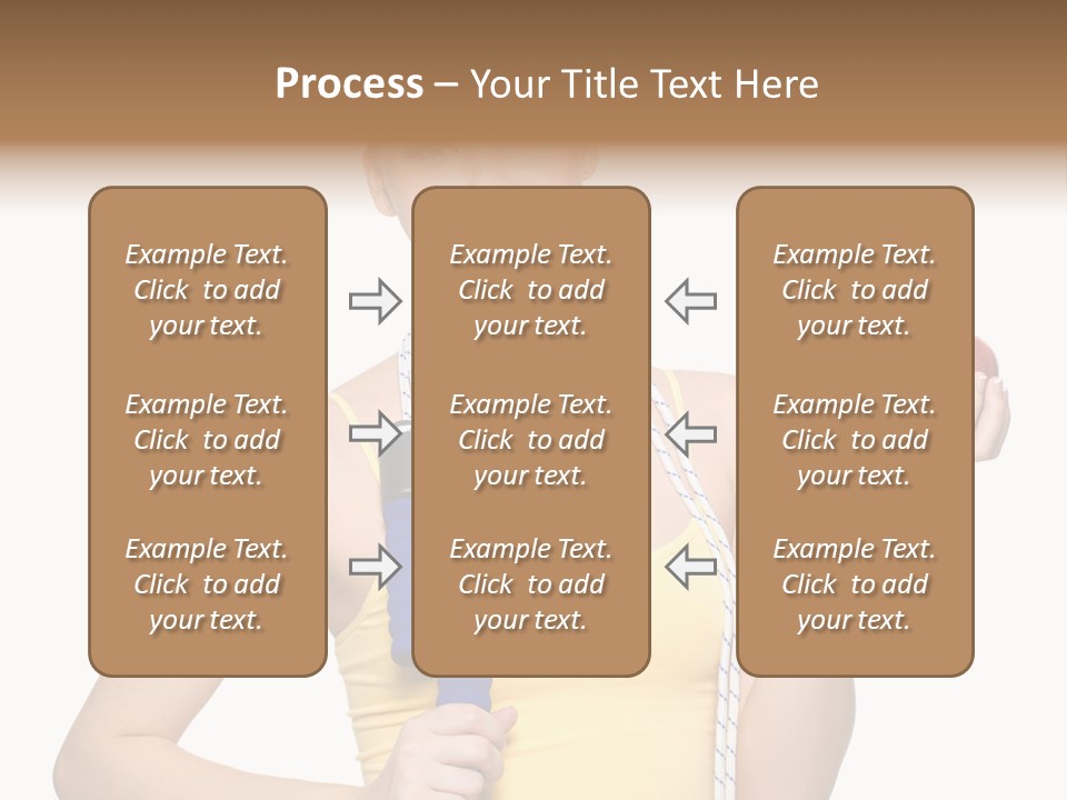 Portrait Lifestyle Joyful PowerPoint Template
