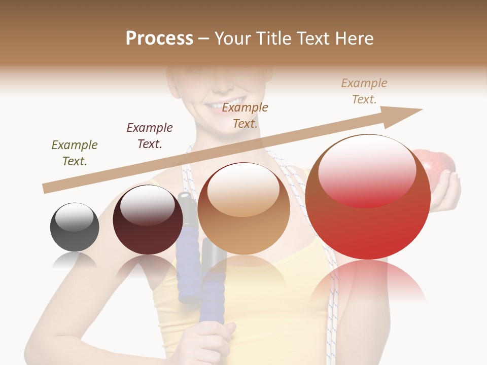 Portrait Lifestyle Joyful PowerPoint Template