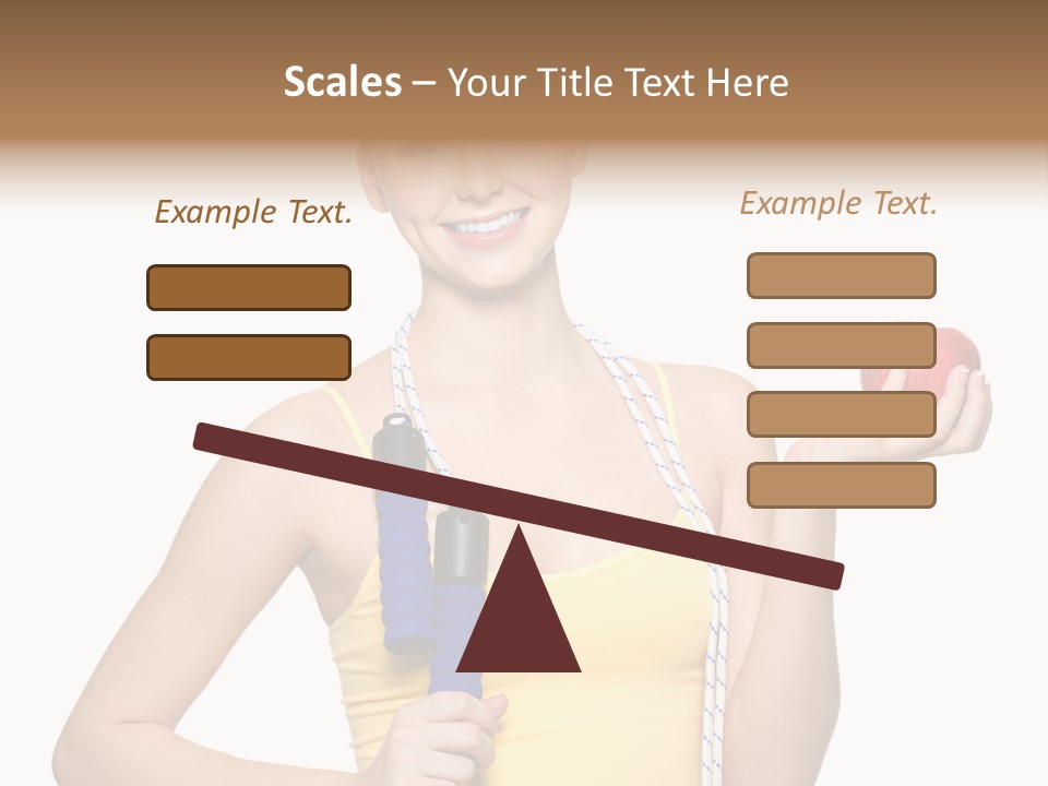 Portrait Lifestyle Joyful PowerPoint Template