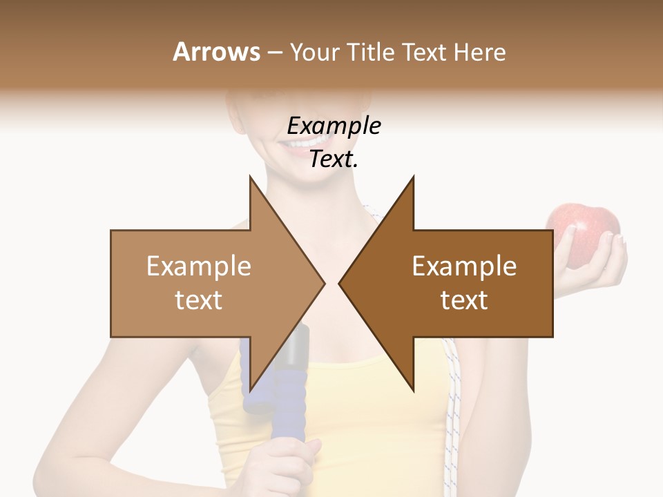 Portrait Lifestyle Joyful PowerPoint Template