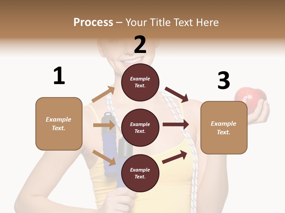 Portrait Lifestyle Joyful PowerPoint Template