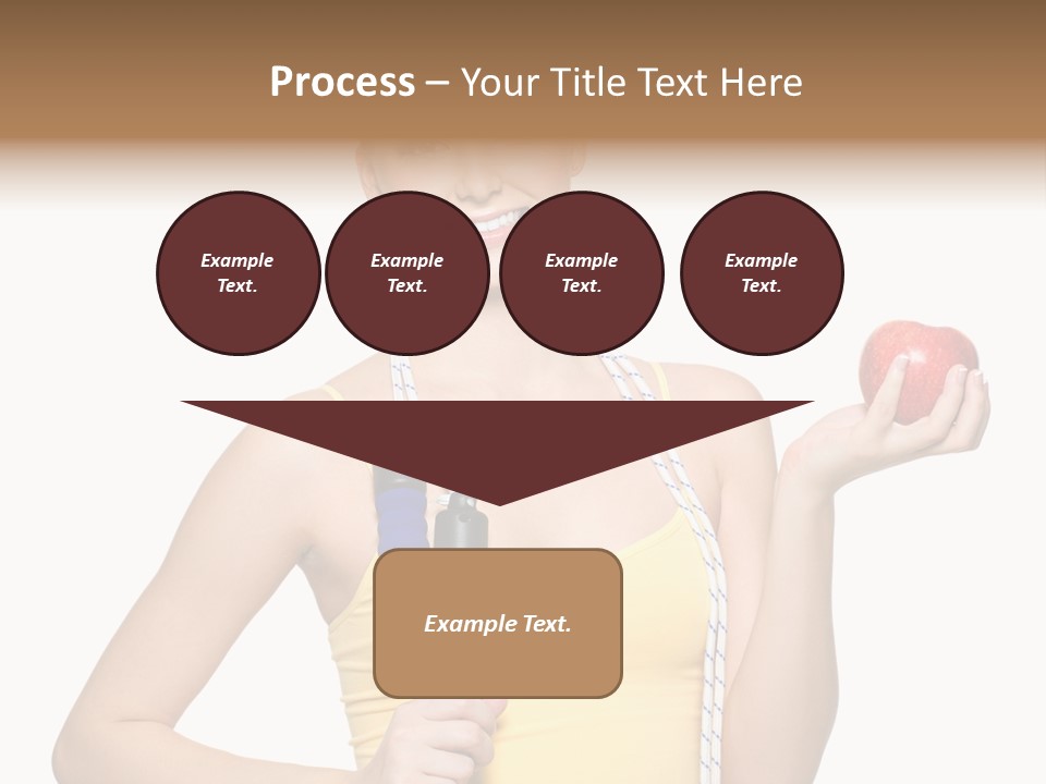 Portrait Lifestyle Joyful PowerPoint Template