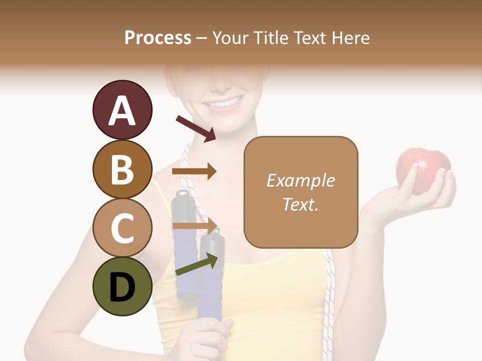 Portrait Lifestyle Joyful PowerPoint Template