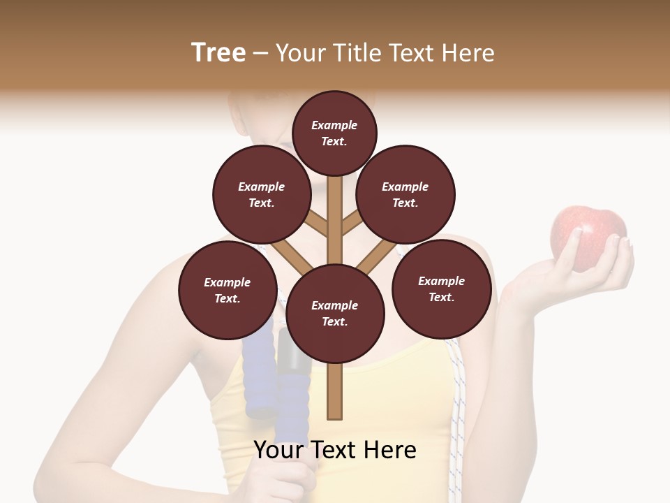 Portrait Lifestyle Joyful PowerPoint Template