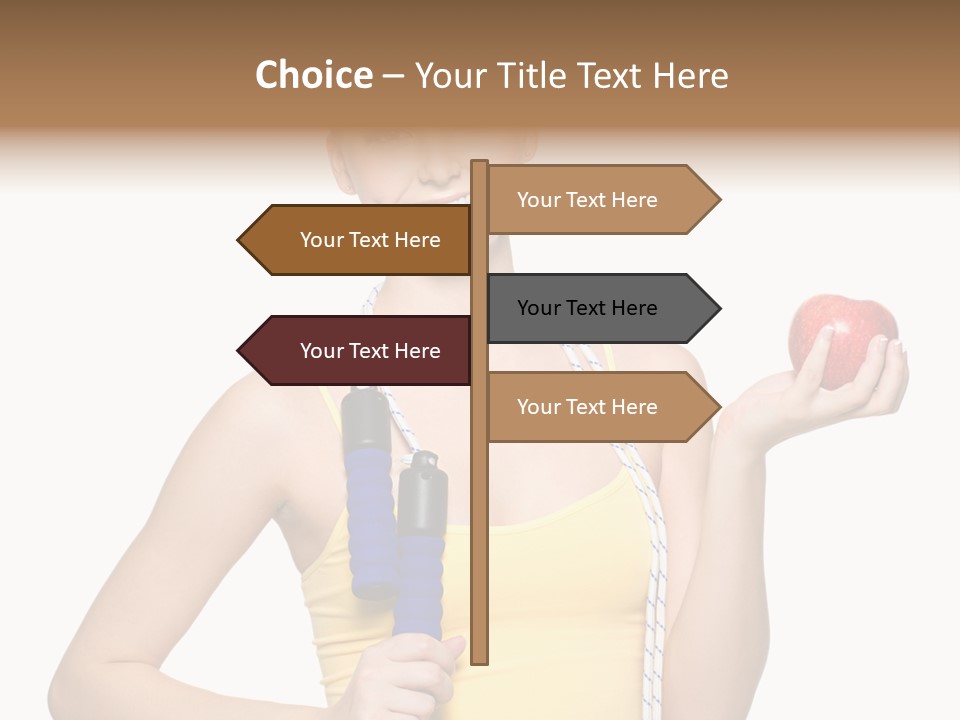 Portrait Lifestyle Joyful PowerPoint Template