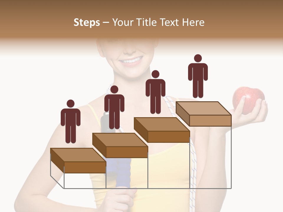 Portrait Lifestyle Joyful PowerPoint Template