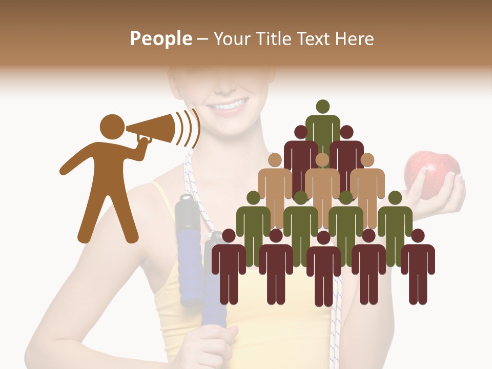 Portrait Lifestyle Joyful PowerPoint Template