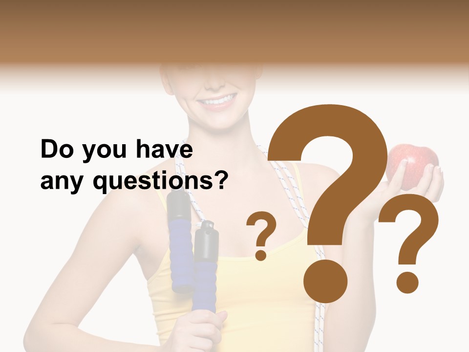 Portrait Lifestyle Joyful PowerPoint Template