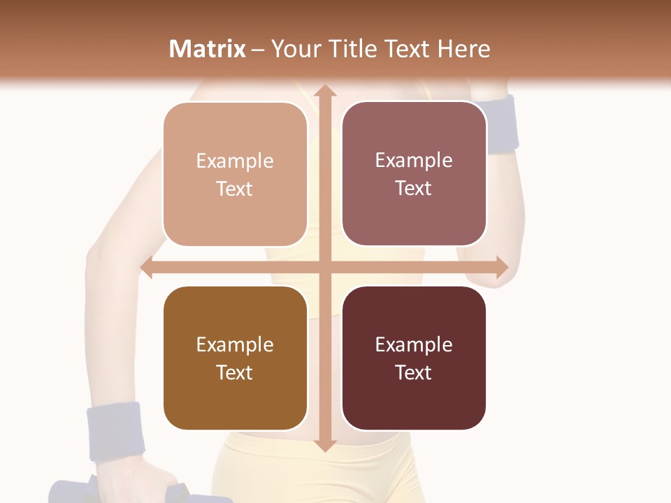 Sport Isolated Teenager PowerPoint Template