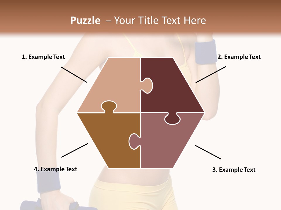 Sport Isolated Teenager PowerPoint Template