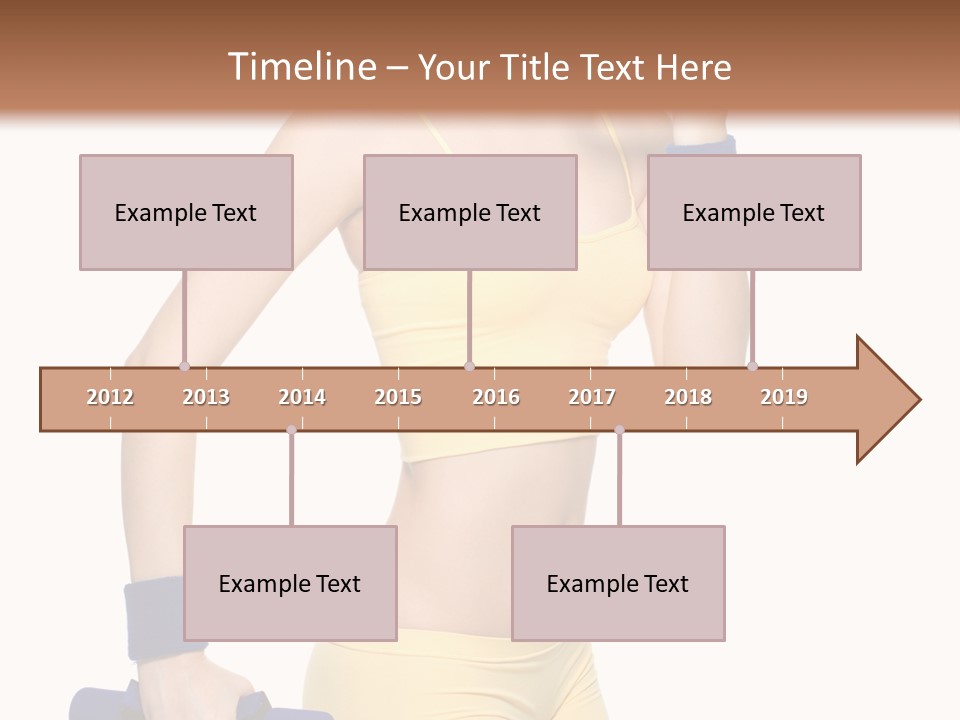Sport Isolated Teenager PowerPoint Template