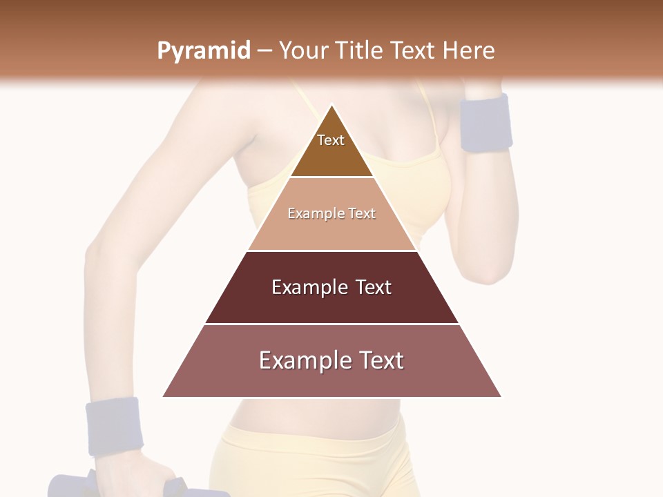 Sport Isolated Teenager PowerPoint Template