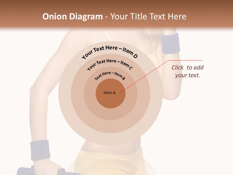 Sport Isolated Teenager PowerPoint Template