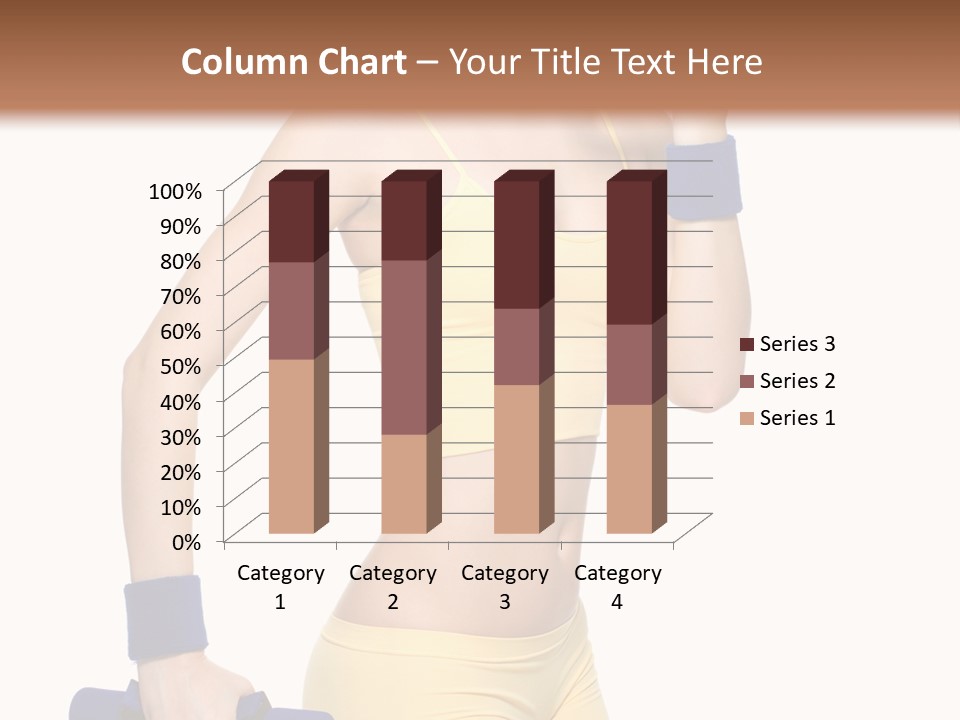 Sport Isolated Teenager PowerPoint Template
