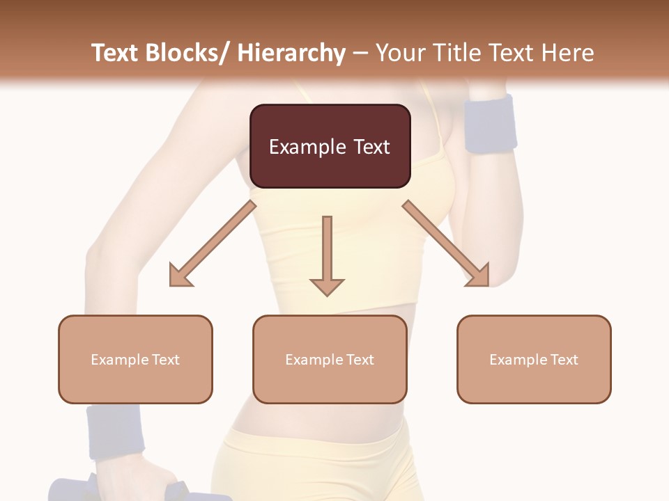 Sport Isolated Teenager PowerPoint Template