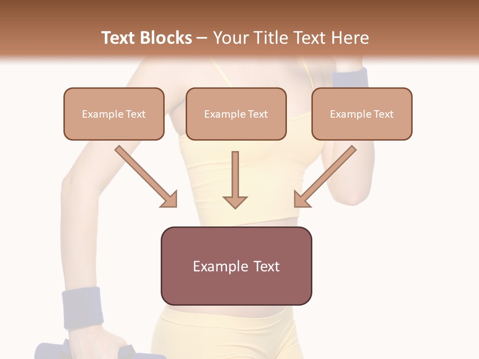 Sport Isolated Teenager PowerPoint Template